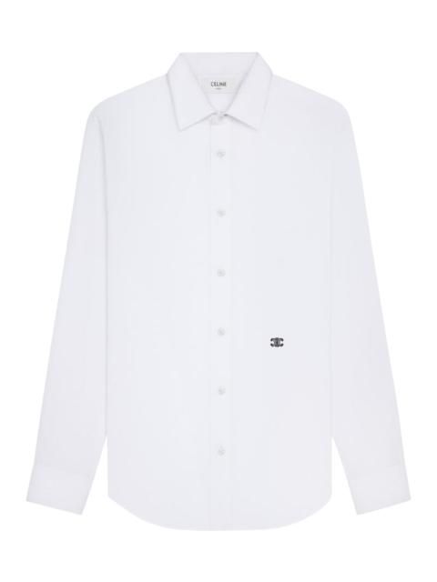 CELINE Celine Men Wide Cotton Poplin Shirt