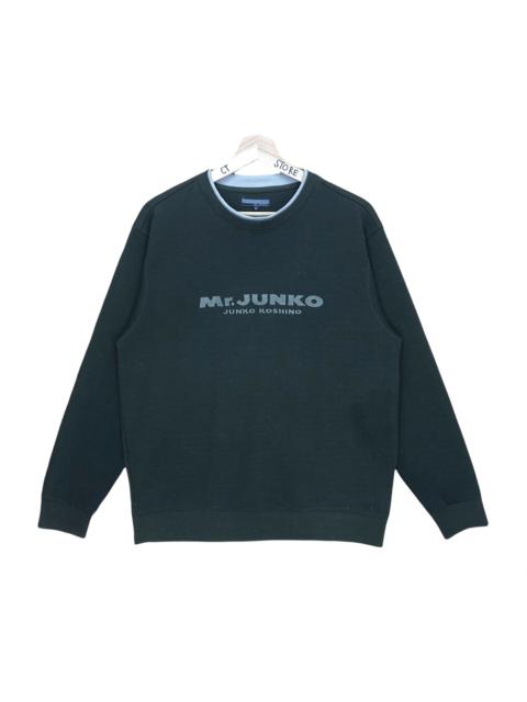 Other Designers Vintage - Vintage Mr. Junko Koshino Embroidery Crewneck Sweatshirt