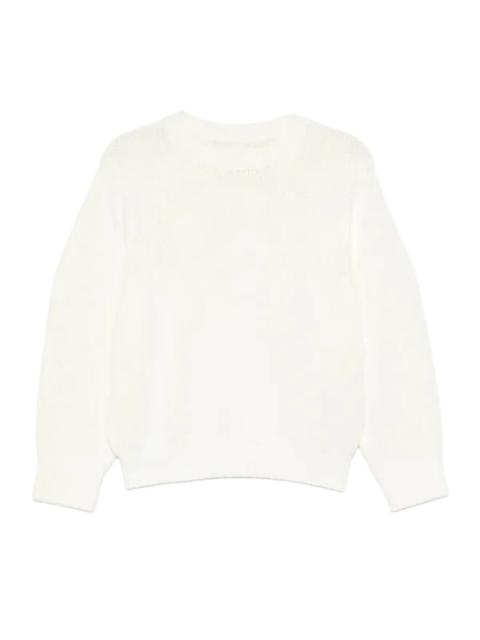 TOTEME Oversized Crew Knit in Macadamia