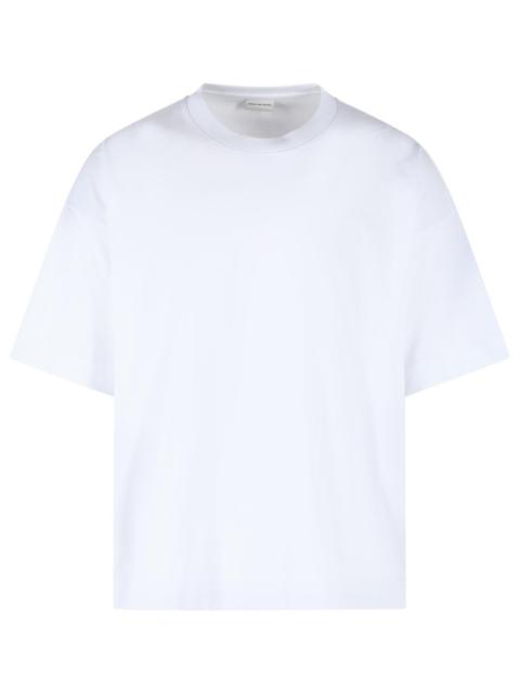 Dries Van Noten Dries Van Noten 'Heno' White Cotton T-Shirt Men