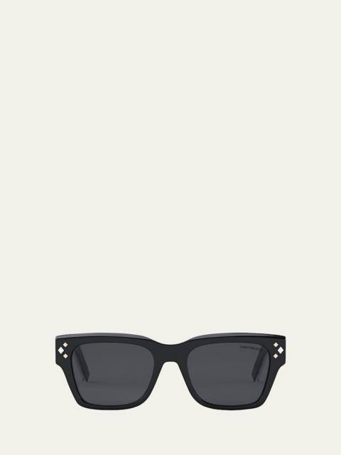 Dior Men's CD-Diamond Sunglasses