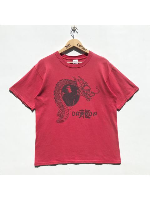 Other Designers Y2K Vintage Bruce Lee Woo Dragon Movie Tee SunFaded