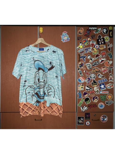 Other Designers Disney × Nickelodeon × Vintage - Disney DONALD DUCK Fullprint T-shirt