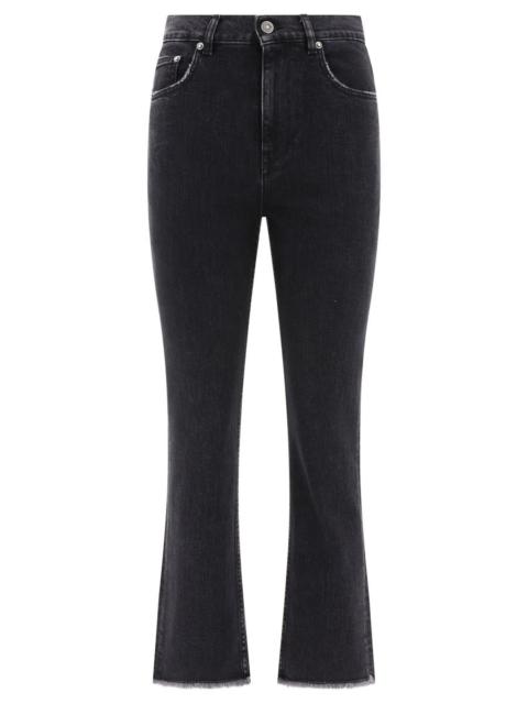 GOLDEN GOOSE "NEW CROPPED FLARE" JEANS