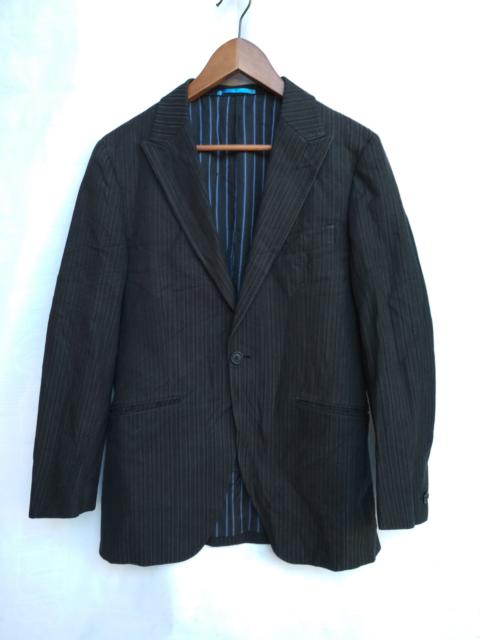 Lanvin Lanvin hikory stripe/seersucker/rail road Blazer