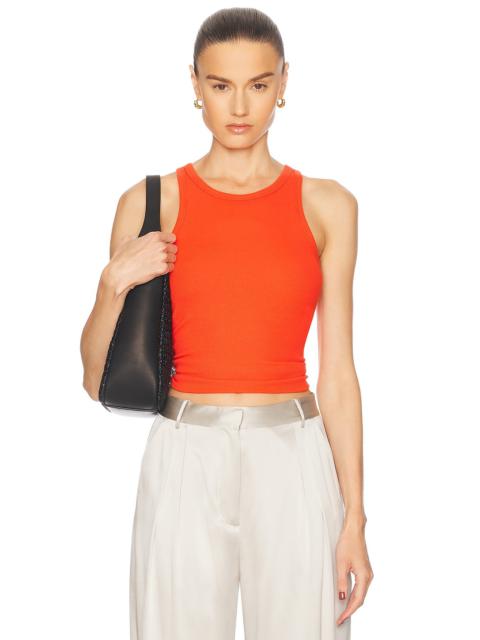 ÉTERNE High Neck Fitted Tank Top