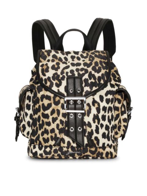 GANNI Bucky nylon small backpack