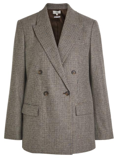 Vince Vince Houndstooth Woven Blazer