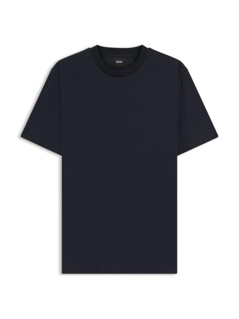 BOSS INNER-MONOGRAM T-SHIRT IN A COTTON BLEND