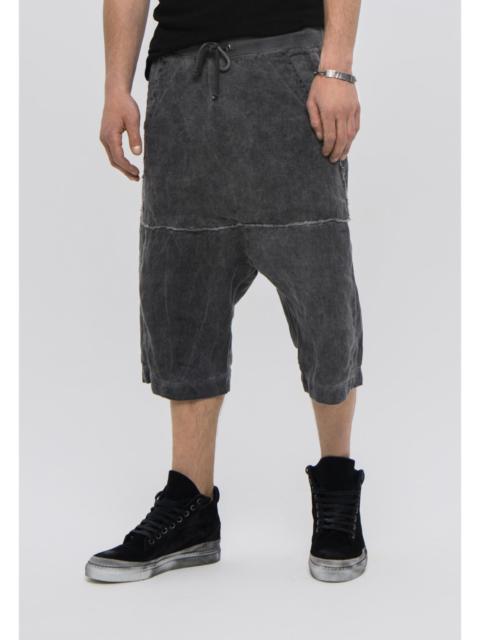 Other Designers Lost & Found Ria Dunn - Drop crotch linen shorts