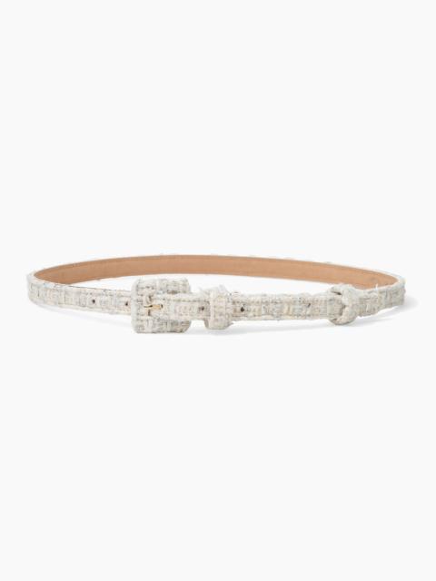 CAROLINA HERRERA Tweed Skinny Belt