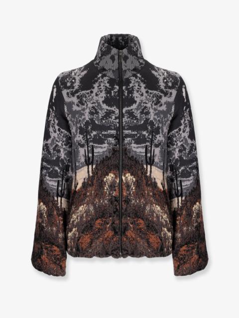 Other Designers Laneus Knitted Cotton And Wool Jacket