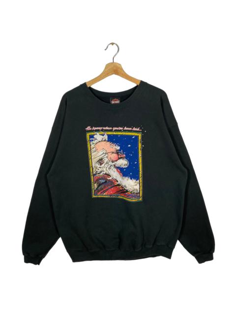 Other Designers Vintage - Vintage Harley Davidson Sweatshirt XL Size Black Colour