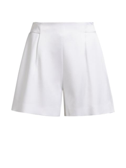 BOSS RELAXED-FIT SHORTS WITH FRONT PLEATS
