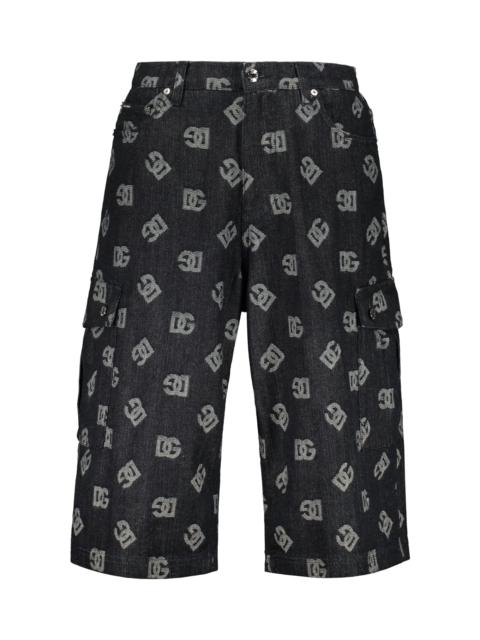 Dolce & Gabbana Cotton Cargo Bermuda Shorts