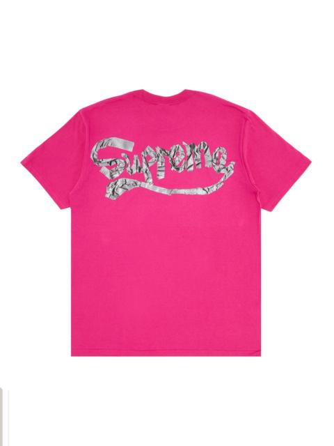 Supreme Supreme Tape Tee 'Fuchsia'