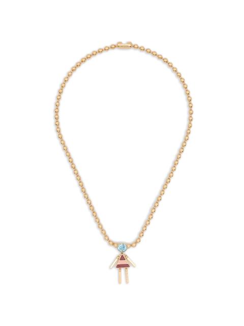 VIVETTA Vivetta Beaded-charm Necklace