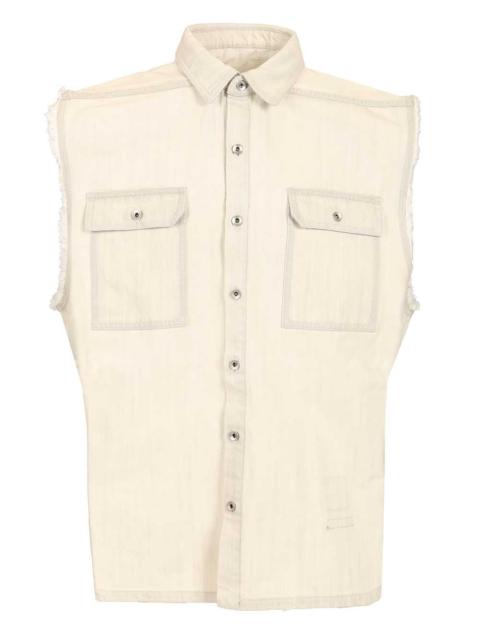 Rick Owens DRKSHDW Rick Owens Drkshdw Men Jumbo Tommy Sleeveless Shirt