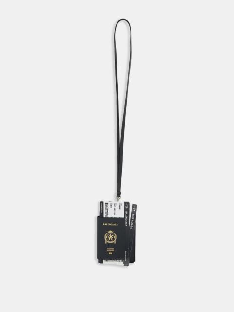 BALENCIAGA 787733-2AA3R-1000 PASSPORT PHONE HOLD