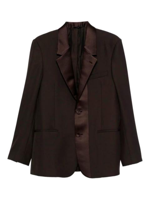 FENDI Wool Crepe And Satin Jacket