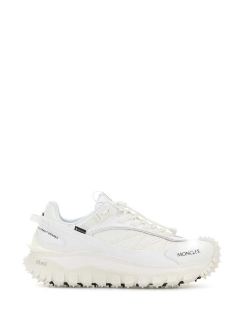 Moncler Moncler Men White Trailgrip Gtx Sneakers