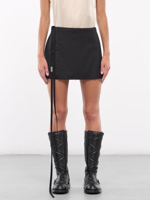 Bodie Wrap Mini Skirt