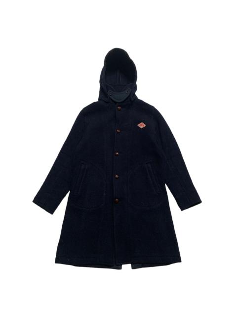 Other Designers Danton Hooded Wool Long Jacket