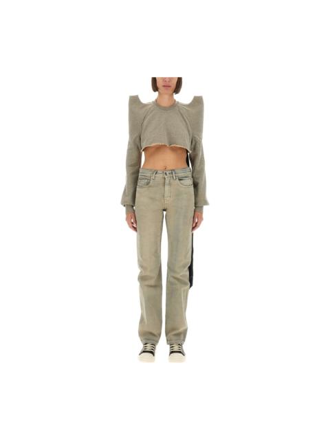 Rick Owens DRKSHDW "cropped Tecsweat" Sweatshirt