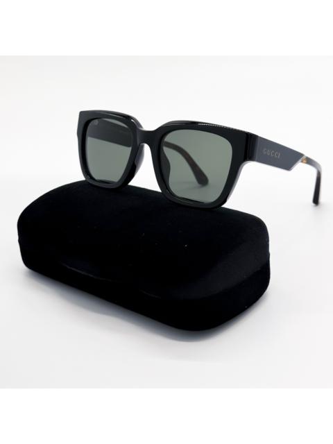GUCCI NEW GUCCI GG1670SK 001 UNISEX BLACK HAVANA GREY SUNGLASSES