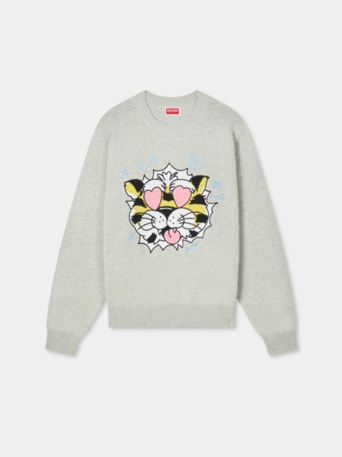 KENZO 'KENZO Wild Tiger' jumper in cotton wool