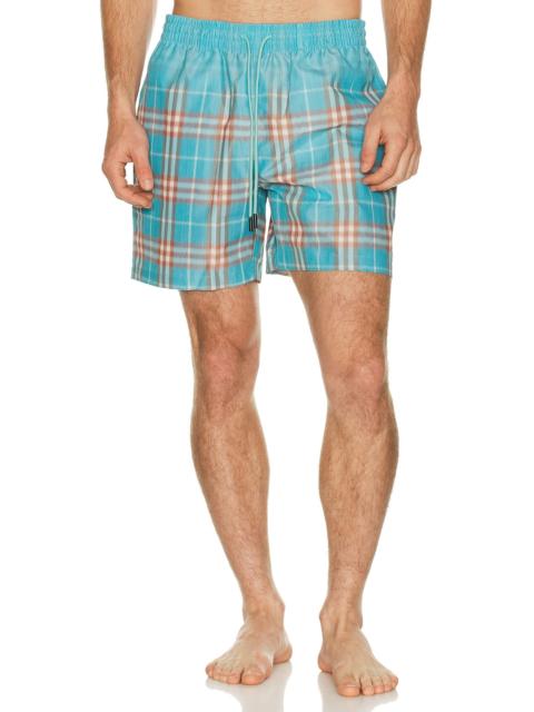Burberry Seb Check Swim Shorts