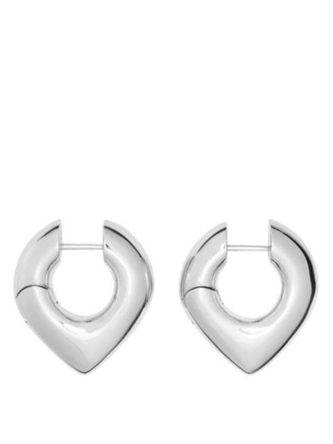 Burberry Burberry Sterling Silver Thorn Hoop Earrings