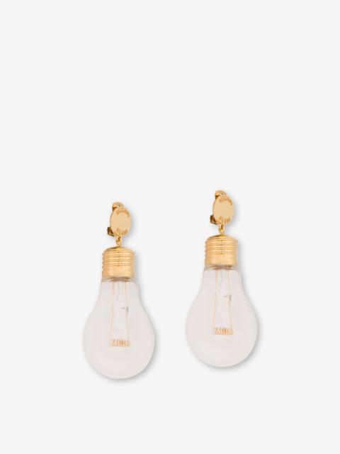 Moschino LIGHT BULB EARRINGS