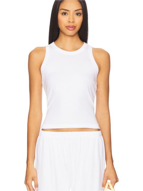 LESET Nando High Neck Tank Top