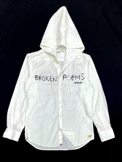 Other Designers Designer - VINTAGE SHIRTS LONGSLEEVE HOODIE MARK GONZALES