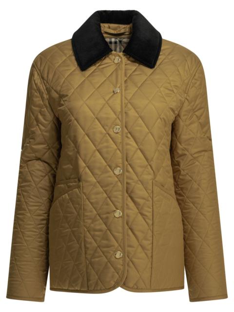 Burberry Burberry Dranefeld Quilted Jacket Brown Women