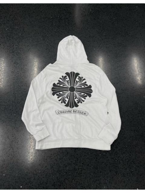 Chrome Hearts Chrome Hearts Plus Cross Floral Zip Hoodie