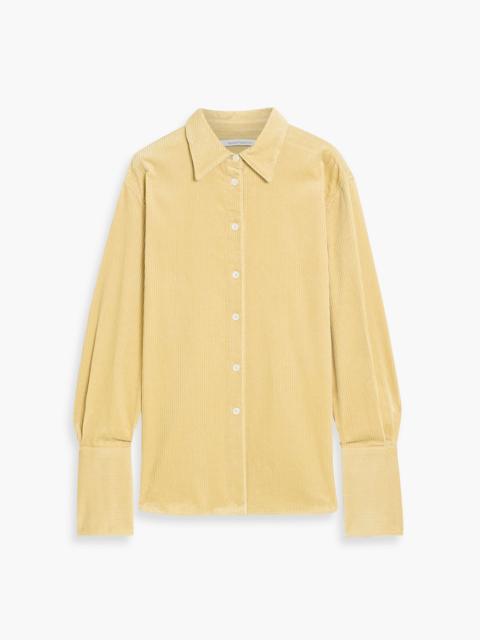 Another Tomorrow Cotton-corduroy shirt