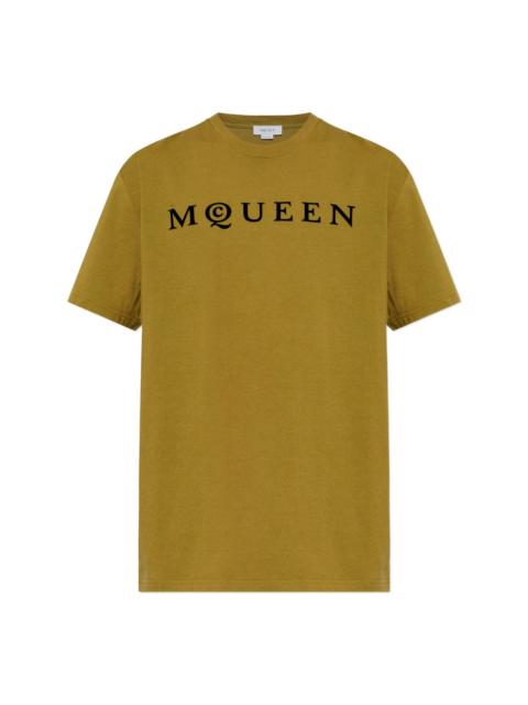 Alexander McQueen LOGO-PRINT T-SHIRT