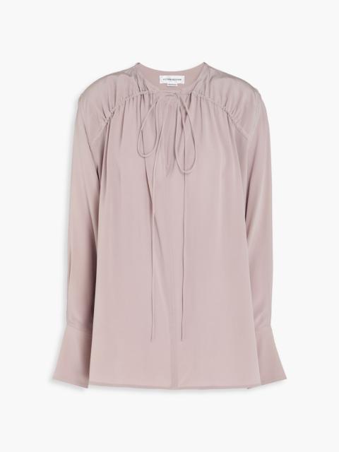 Victoria Beckham Silk crepe de chine blouse