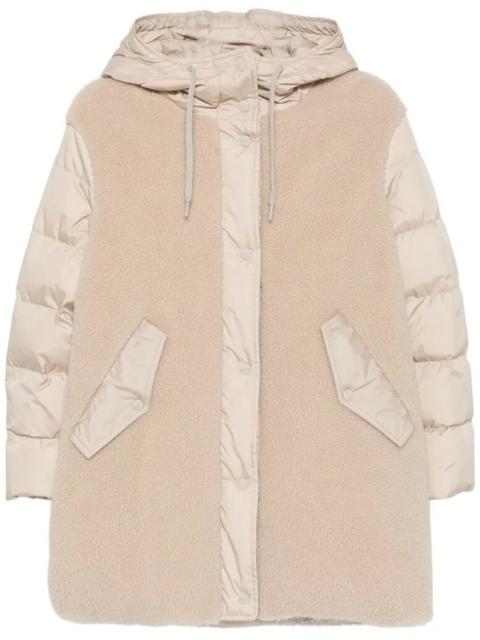 Herno MEDIUM DOWN JACKET WITH SHEEPSKIN EFFECT INSERTS