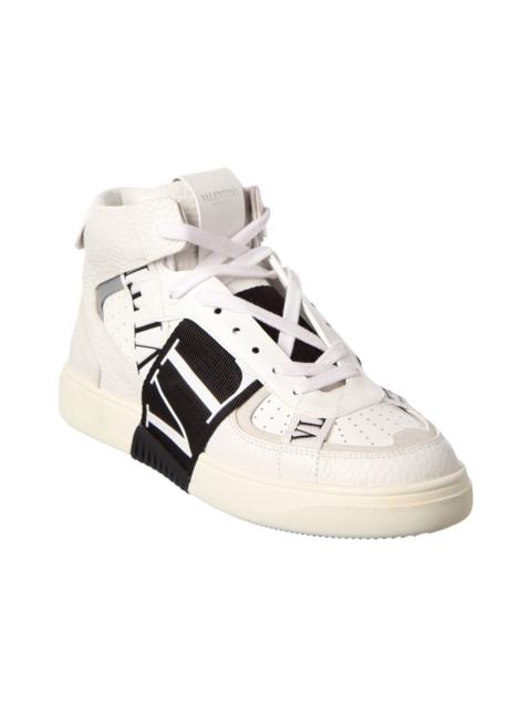 Valentino Valentino VLTN Leather High-Top Sneaker