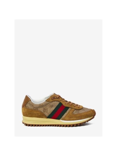 GUCCI GUCCI Re-Motion Beige Sneakers New & Authentic (Men's size:1