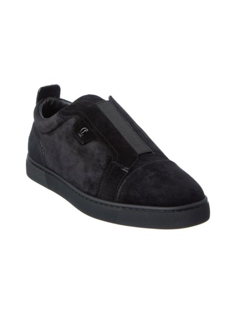 Christian Louboutin Christian Louboutin St Louis Suede Slip-On Sneaker