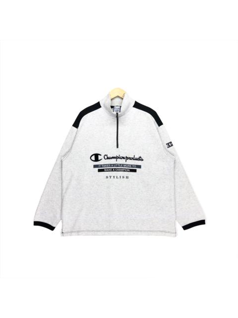 Other Designers Vintage - Vintage Champion USA Half Zip Sweatshirt