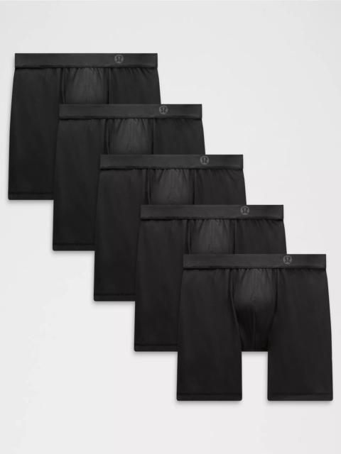 lululemon Always In Motion Long Boxer 7" *5 Pack