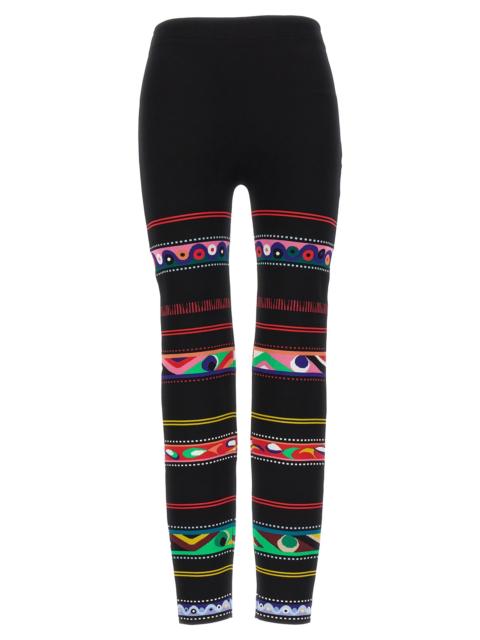 PUCCI Emilio Pucci Women Jacquard Patterned Leggings