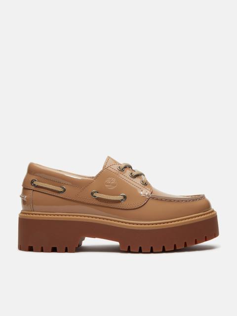 Timberland Women's Stone Street Platform Boat Shoe