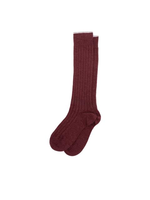 Brunello Cucinelli Rib Knit Socks