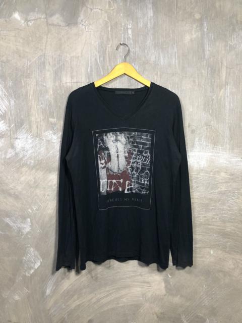 Other Designers Japanese Brand - FUGA💥 Japanese Fuga Thrashed Long Sleeve T-Shirt